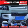 dreamcar2022 Aluminum Bumper Tow Hook License Plate Mount Bracket For
