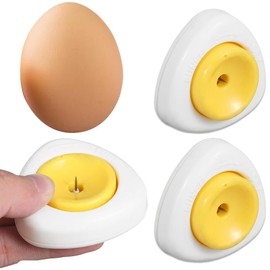 ZUWIJEQ Egg Cutter Egg Pieker, Egg Pieker, Semi-Automatic Egg Shell Hole Punch, Egg Picker, Egg Cutter, Egg Cutter, Egg Piekser, Kitchen Dining Bar, Cooking Tools, Chick Egg Hole Puncher, ABS