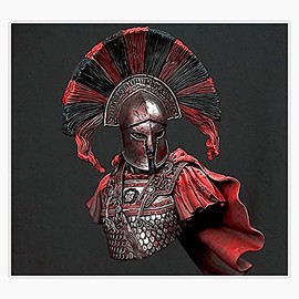 HOF Trading Spartan General Vinyl Sticker Waterproof Decal Laptop Wall Window Bumper Sticker 5"