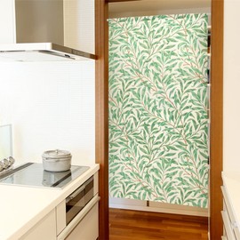 Noren Workshop 97424 Noren William Morris Stylish Modern Tapestry Room Divider Width 33.5 x Length 59.1 inches (85 x 150 cm) william Morris Willow Bow