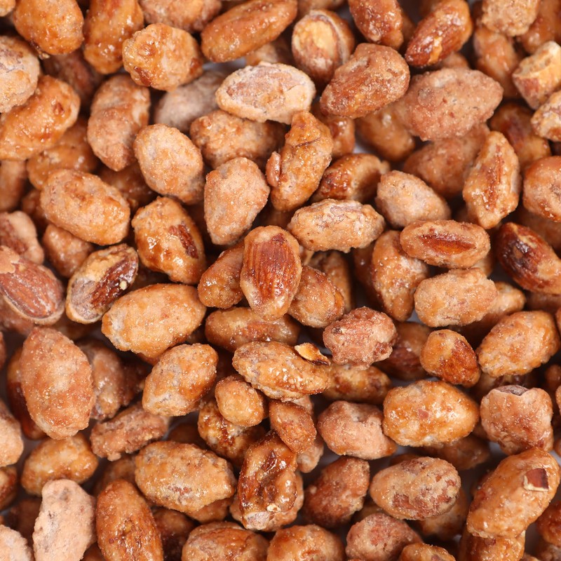 Smarty Stop Toffee Coated Almonds Sweet Crunchy Caramelized Nuts Snack