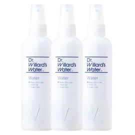 Dr. Willard Water Facial Lotion, 7.4 fl oz (220 ml), Set of 3, Mineral, Ultra Penetrating Micellel Technology, Moisturizing, Improved Barrier, Sensitive Skin