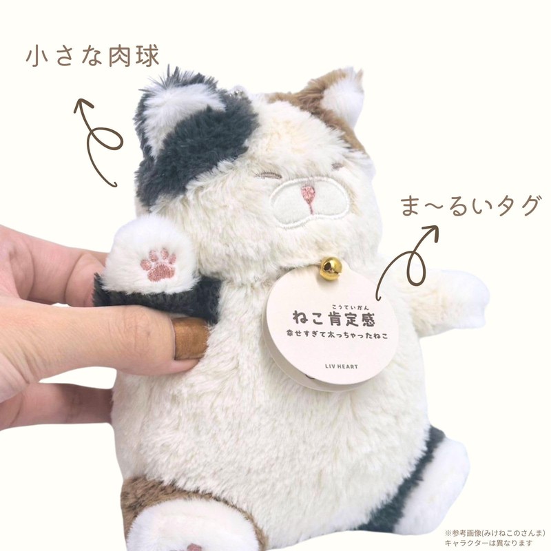 Ribuhaito Chain Mascot, Cat Positivity, Toraneko-shaka, Total Length Approx. 5.7