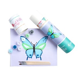 Pink Picasso Kids! Paint by Numbers Kits for Kids (Butterfly)