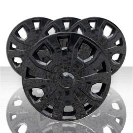 Auto Reflections Set of 4 16" Wheel Covers for Ford Transit 2019-2021 - Gloss Black
