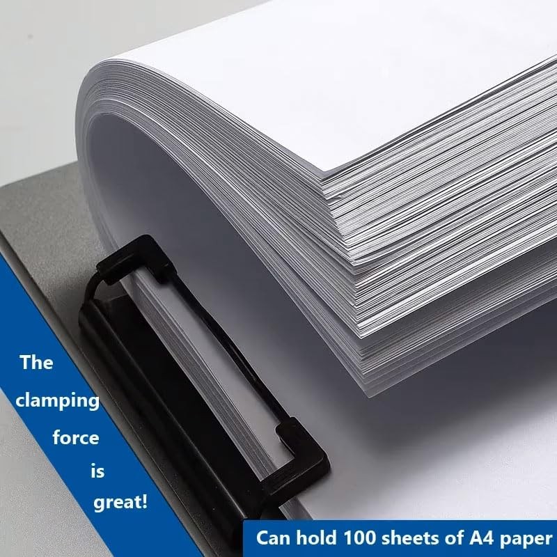 Audiophan Binder A4 Bi-Fold Clipboard Bi-Fold Clip File Double-Sided Double