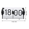 Digital Flip Down Clock Multifunction Mechanical Automatic Down Page Desk