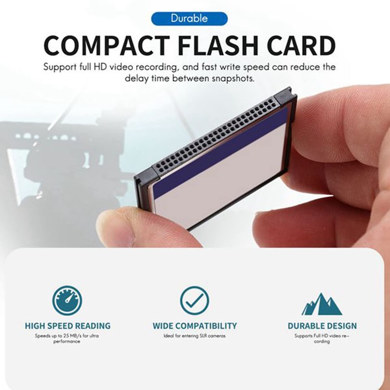 Aswalling Professional 1GB Compact Flash Memory Card for Camera, Advertising