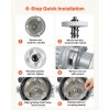 2pcs Electric Grain Mill Grinder with Marble Dry Wet Grinding
