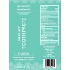 Trader Joes Peppermint Toothpaste Baking Soda Fluoride, 6 oz **SET