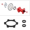ECSiNG 1 Set Front Bike Booster Hub Adapter Replacement with