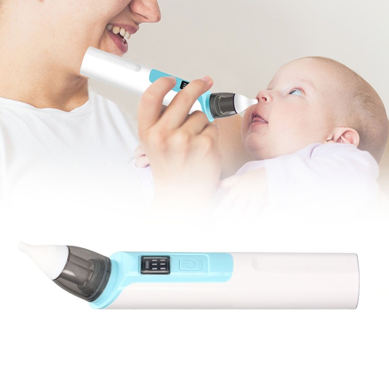 Baby Nose Cleaner Rechargeable Silicone Electric Child Nasal Aspirator for