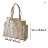 Large Capacity Canvas Tote Bags for Work Commuting Carrying Bag