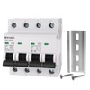 KERWINN Single-Side Interlock Circuit Breaker Manual Transfer Switch 120V/240V AC