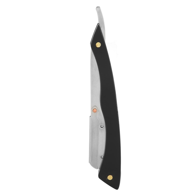 Foldable Beard Clipper Handle Reusable Stainless Steel Safety Manual Straight