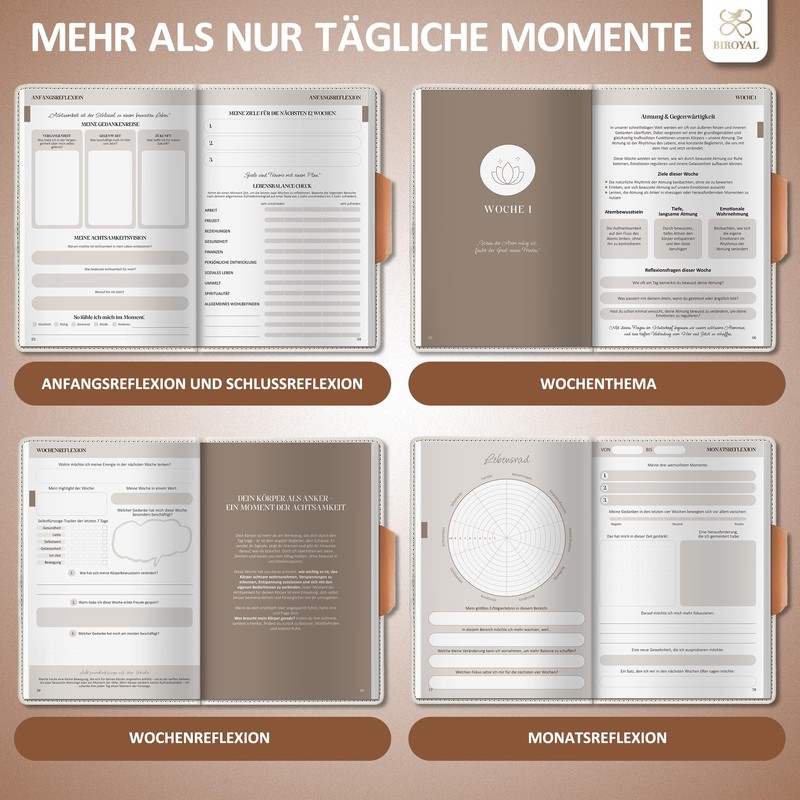 BIROYAL Journal Brown