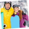 Sosoport Winter Sports Face Decal 4pcs Antifreeze Tape Breathable Allergy-