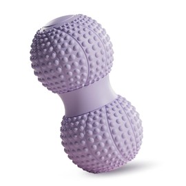 Myofascial Roller Peanut Foam Roller Muscle Relax Myofascial Ball for Shoulder Neck Fitness Training Stress Relief Trigger Point Massage Aid Tool Purple