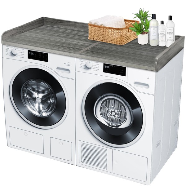 Royxen Washer and Dryer Countertop Solid Wood with Polyester Coating,