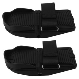 Abaodam 1pair Rowing Machine Pedals Ergonomic Exercise Foot Pedals for Indoor Fitness Design for Secure Grip Compatible Rowing Machines