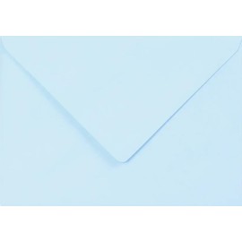 Baby Blue C6 (114mm x 162mm) Envelopes x 50