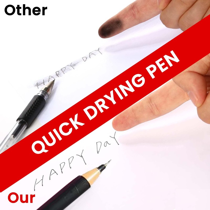 Matador Pencilic Premium Oil Gel Pen 0.4 mm Fine Black