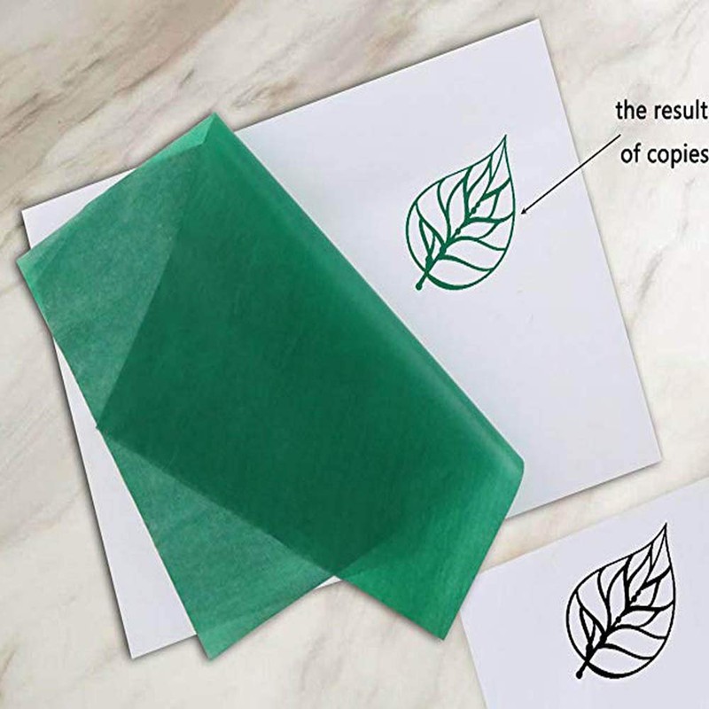 Yesallwas Carbon Transfer Paper A4 100 Sheets Tracing Paper Multi