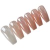 Nail&More Glaze Nail Nail Powder Glaze Donut Nail, 1 piece, transparent / 네일앤모어 글레이즈네일 네일파우더 글레이즈 도넛네일, 1개, 투명