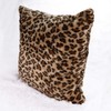 6 Pack Leopard Printed Series Pillow Covers,Soft Plush Animal Theme