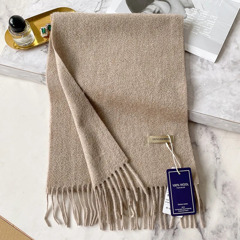 Toolzia Cashmere-Feel Pashmina Winter Scarf for Women