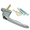 Heather 2 UK Window Polished Silver Chrome UPVC Window Handle