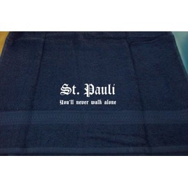 St. Pauli 'You'll Never Walk Alone – Bath Towel, multicolour, 70x140 cm