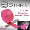 Stark 2" x 50FT Exhaust Header Fiberglass Heat Wrap Tape