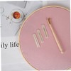 TEHAUX Embroidery Needle Accessories Punch Tool Kit Long Threader Smooth