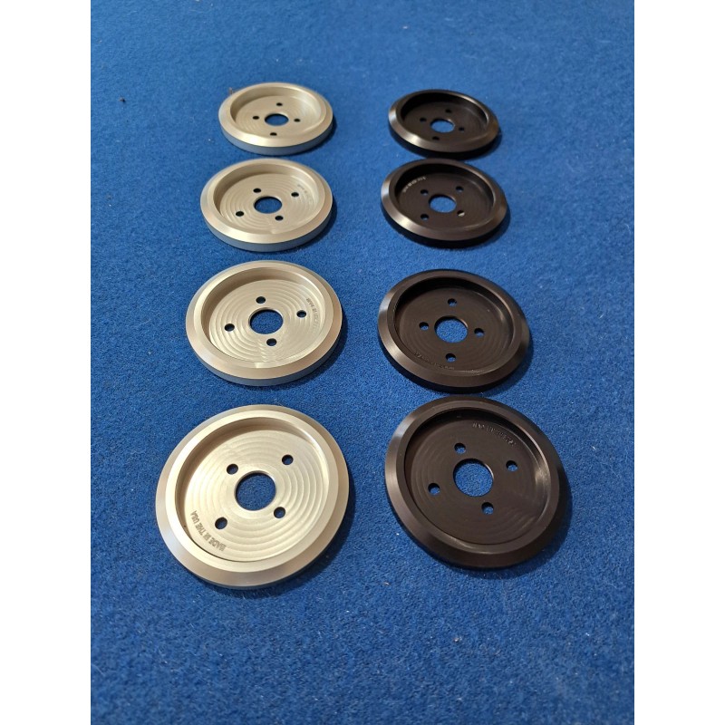 generic Blackstone Knob Bezel Replacement Set Of 4 Bezels Silver