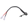 Power Plug Connector Replacement Part with Dust Cover, Compatible with
