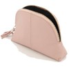 OSPREY London The Rosie Leather Make Up Bag, Grainy Hide,