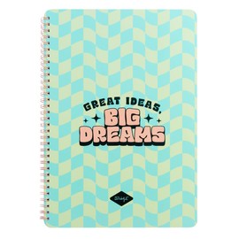 Mr.Wonderful - A4 Notebook - Great Ideas, Big Dreams