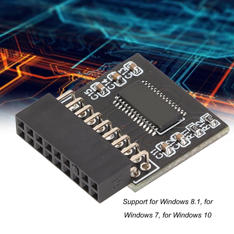 TPM 2.0 Encryption Security Module 18Pin LPC Interface Encryption Security