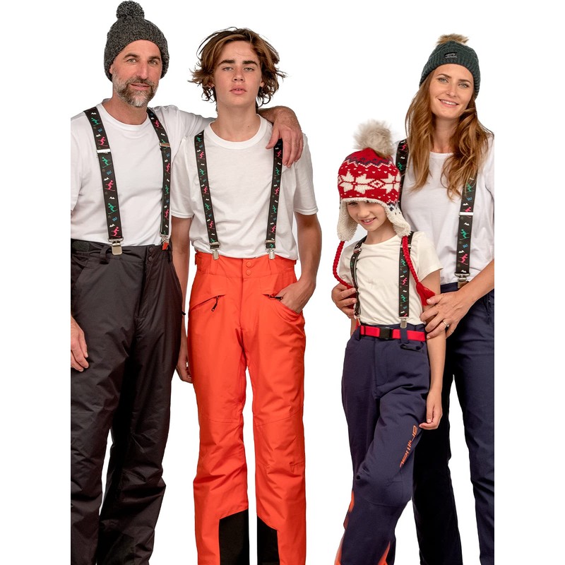 Olata Ski Pants Braces | X & Y Shaped Braces,