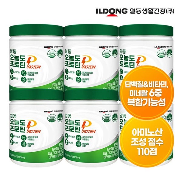 Ildong Life &amp; Health [Ildong] Protein x 6 today, single option / 일동생활건강 [일동] 오늘도 프로틴x6개, 단일옵션