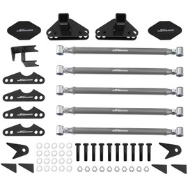 Universal Parallel 4 Link Kit Both Ends Adjustable Suspension Links and Panhard Bar