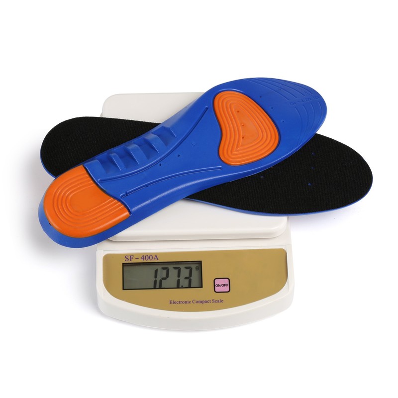 LIHAO Unisex Insoles Gel Insoles Arch Support with Cuttable Sizing