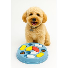 Copitos Dog Puzzle Feeder – Interactive Treat Toy for Small Dogs | Slow Feeder for Mental Stimulation & Boredom Relief