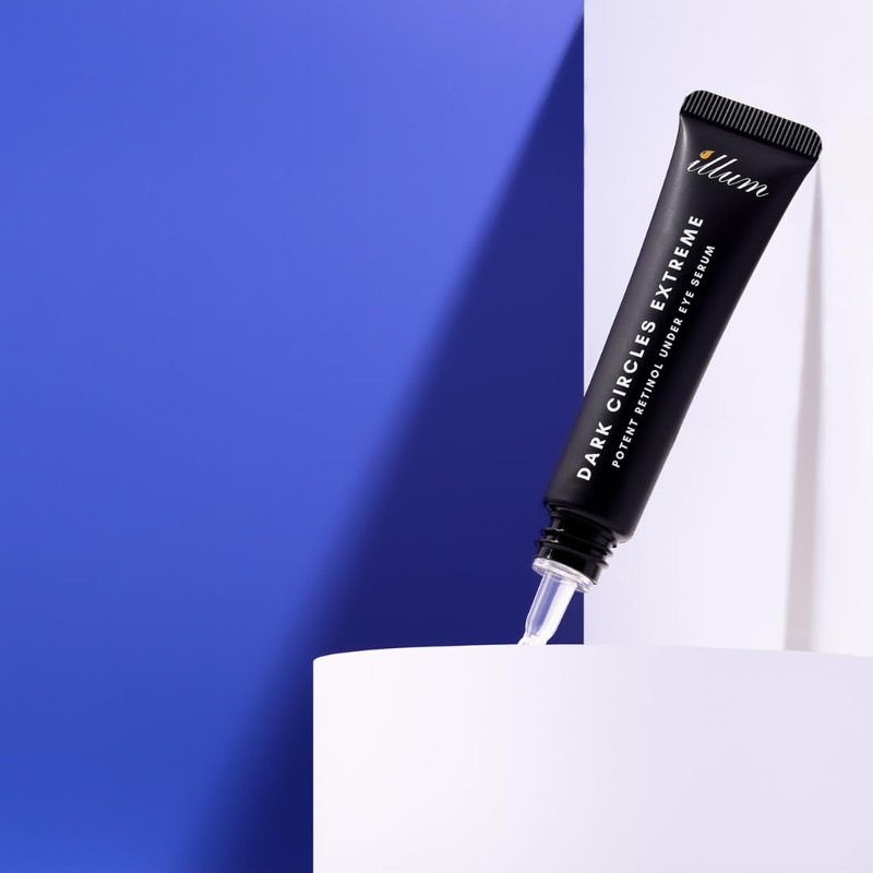 Illum Dark Circles Extreme Under-Eye Serum, Retinol & Hyaluronic Acid,