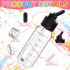 Singhoow 20 Set Airbrush Siphon Bottles 30cc Jars Plastic Paint