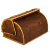 Handmade Natural Birch Bark Wooden Roll Top Bread Box Kitchen