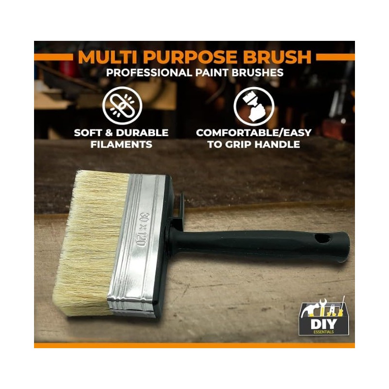 Heavy-Duty Shed and Fence Paint Brush – Ideal for All