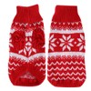 Lovely Snowflake Pet Clothing Winter Christmas Sweater Warm Clothes for