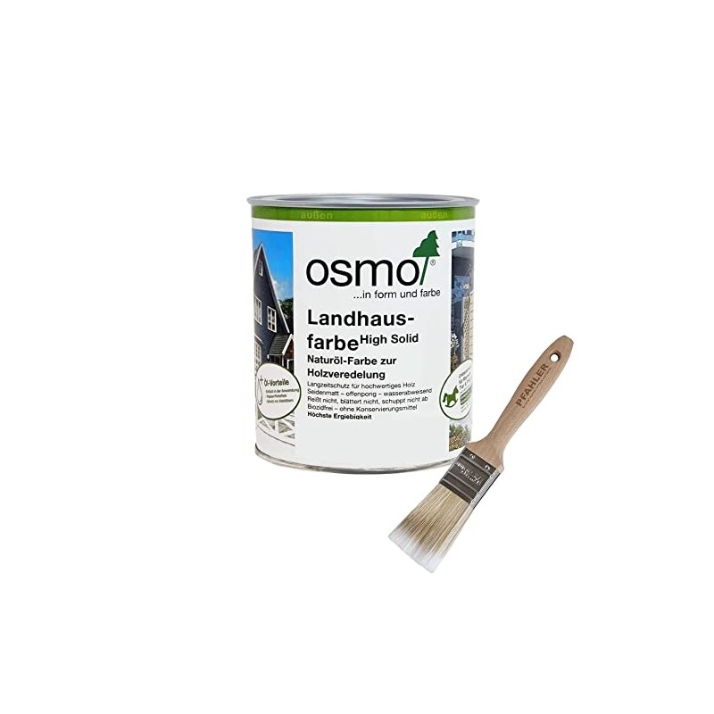 Osmo Country House Paint High Solid 0.75 L Anthracite Grey